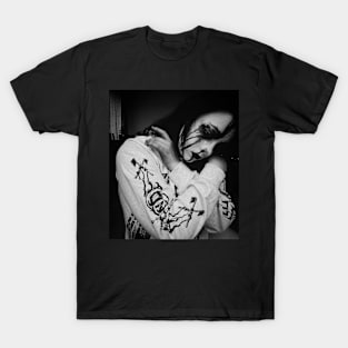 emo girl and her sadness memories T-Shirt